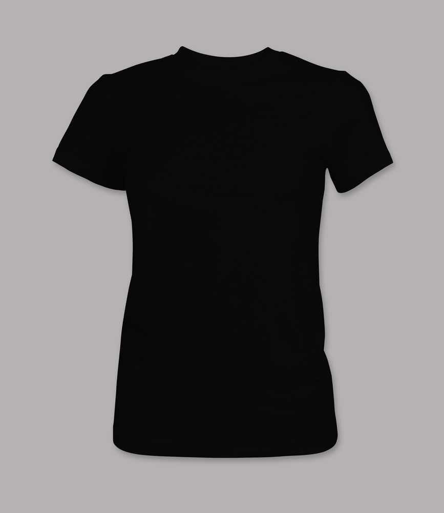 Women's Fitted Custom T Shirt
